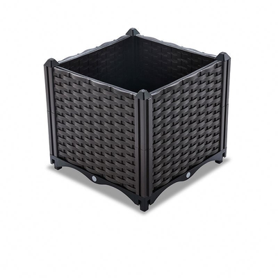 Współczesna plastikowa doniczka balkonowa Plastikowe pudełko na rośliny 40 * 40 * 26 CM