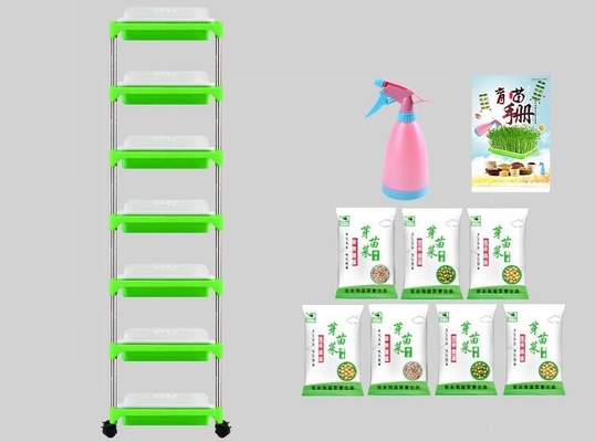 Wielowarstwowy stojak na tace do sadzonek Microgreen Hydroponic Tray Biodegradowalne