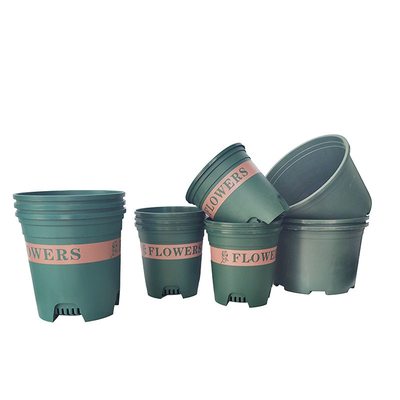 OEM Nowoczesne okrągłe plastikowe doniczki 9cm 11cm Okrągłe plastikowe doniczki