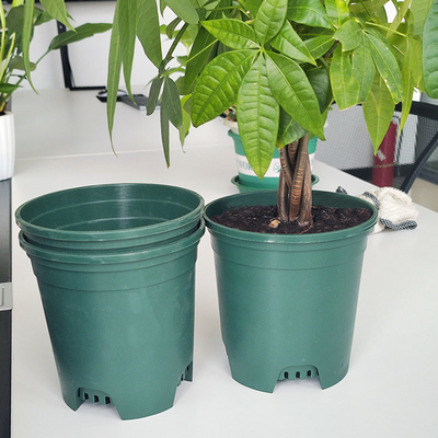 OEM Nowoczesne okrągłe plastikowe doniczki 9cm 11cm Okrągłe plastikowe doniczki