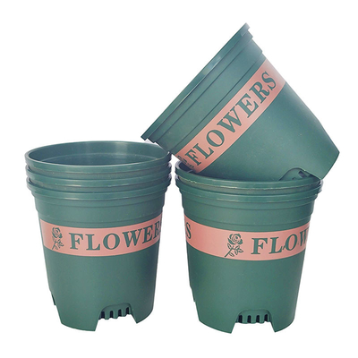 Antirust Green 1 galon Plastikowe doniczki Plastikowe doniczki dla szkółek o wysokości 13 cm