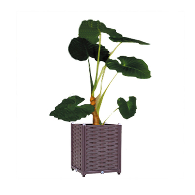 40 * 40 * 37 cm Plastikowe kwadratowe pudełka do sadzenia Plastikowe sadzarki do warzyw Lekka waga