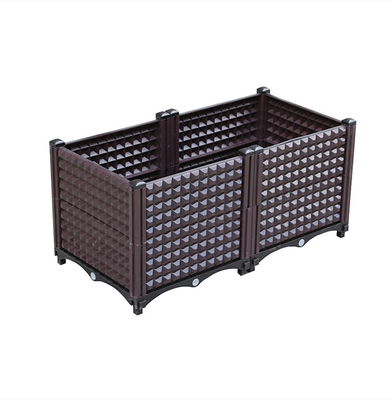 SGS Commercial Plastic Garden Planter Box Odporność na warunki atmosferyczne Prosta instalacja