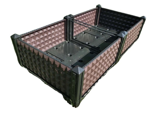 SGS Commercial Plastic Garden Planter Box Odporność na warunki atmosferyczne Prosta instalacja